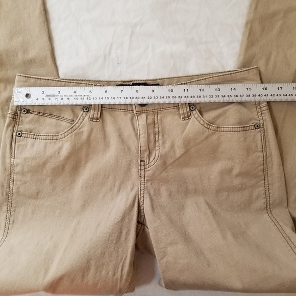 Calvin Klein tan cotton blend jeans in size 8 - Picture 7 of 10